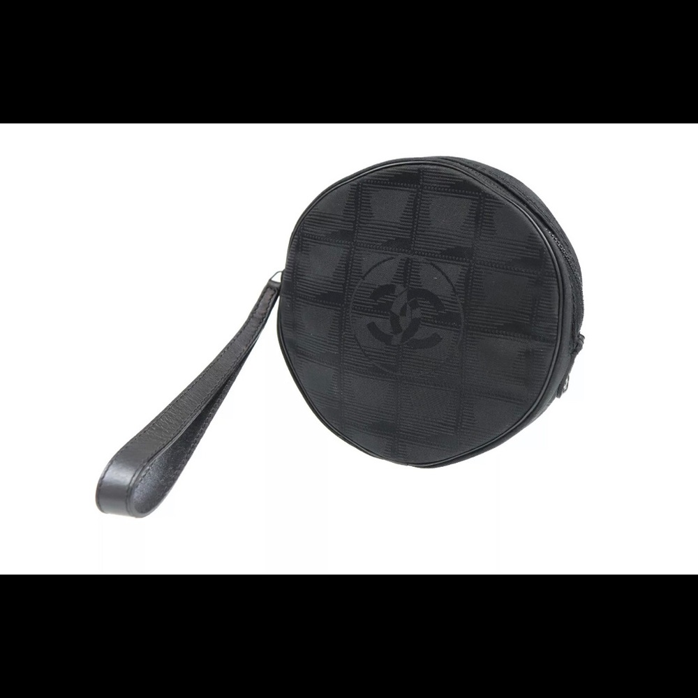 Chanel travel line mini nylon pouch